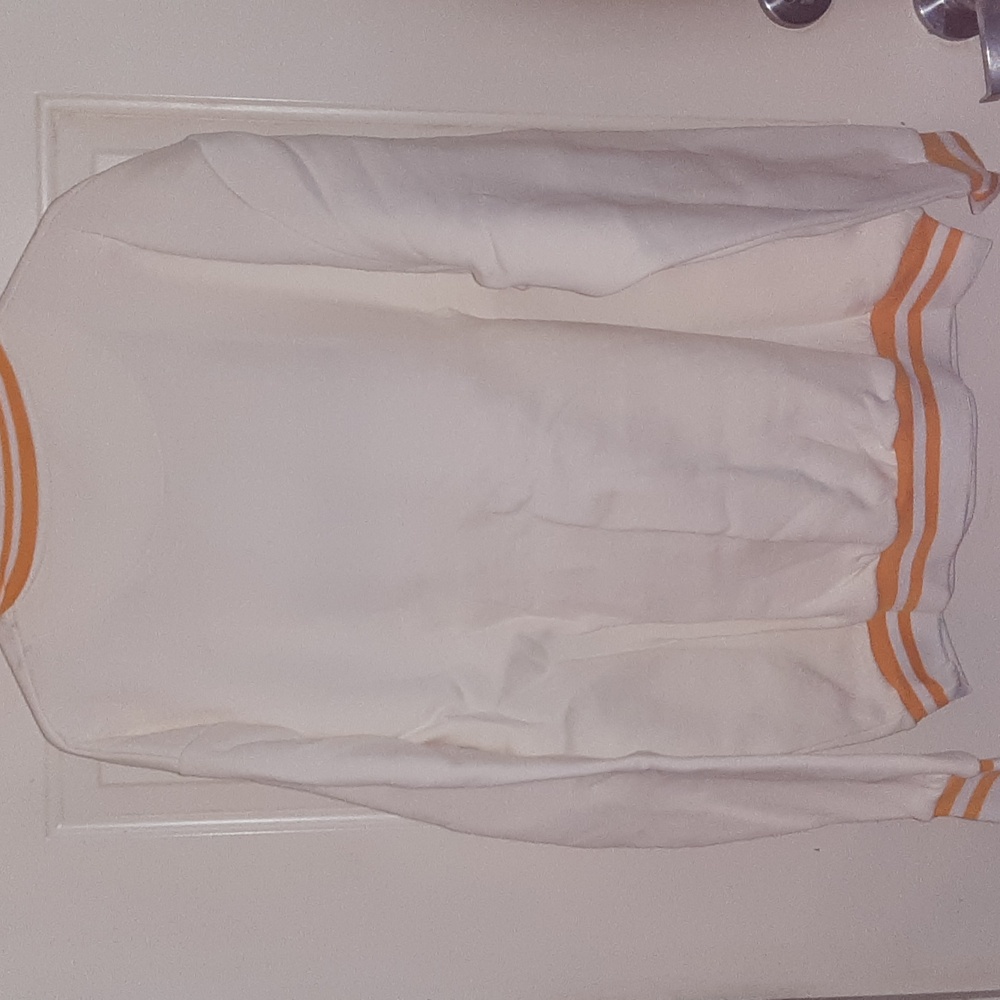 boohooMAN | Oficial V Neck Sweatshirt Short Tracksuit ECRU-L NWT - Picture 5 of 7